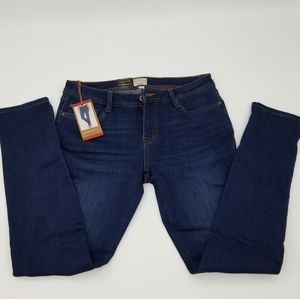 Weatherproof Vintage Slim Straight Blue Jeans - NW